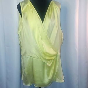 NWT Melissa McCarthy sleeveless blouse